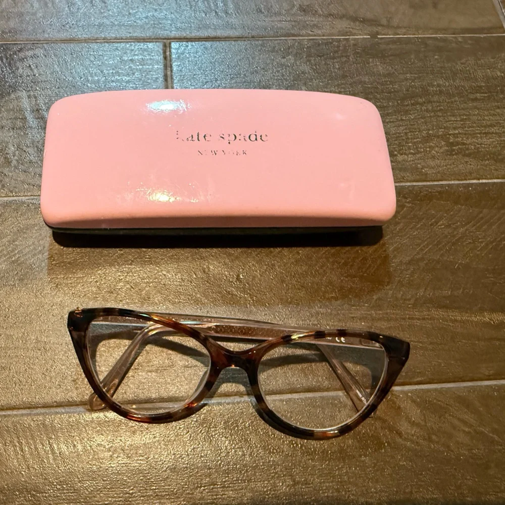 Kate Spade Novalee Tortoiseshell Cat-Eye Eyeglass Frames